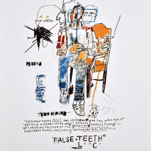 JEAN-MICHEL BASQUIAT Lithograph Signed Edition