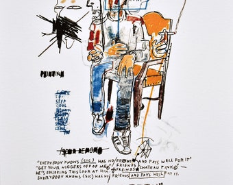JEAN-MICHEL BASQUIAT Lithograph Signed Edition
