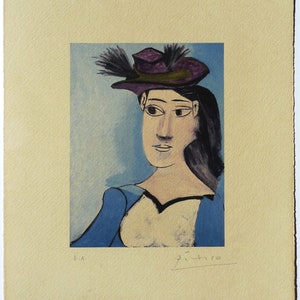 Pablo Picasso lithograph limited edition art