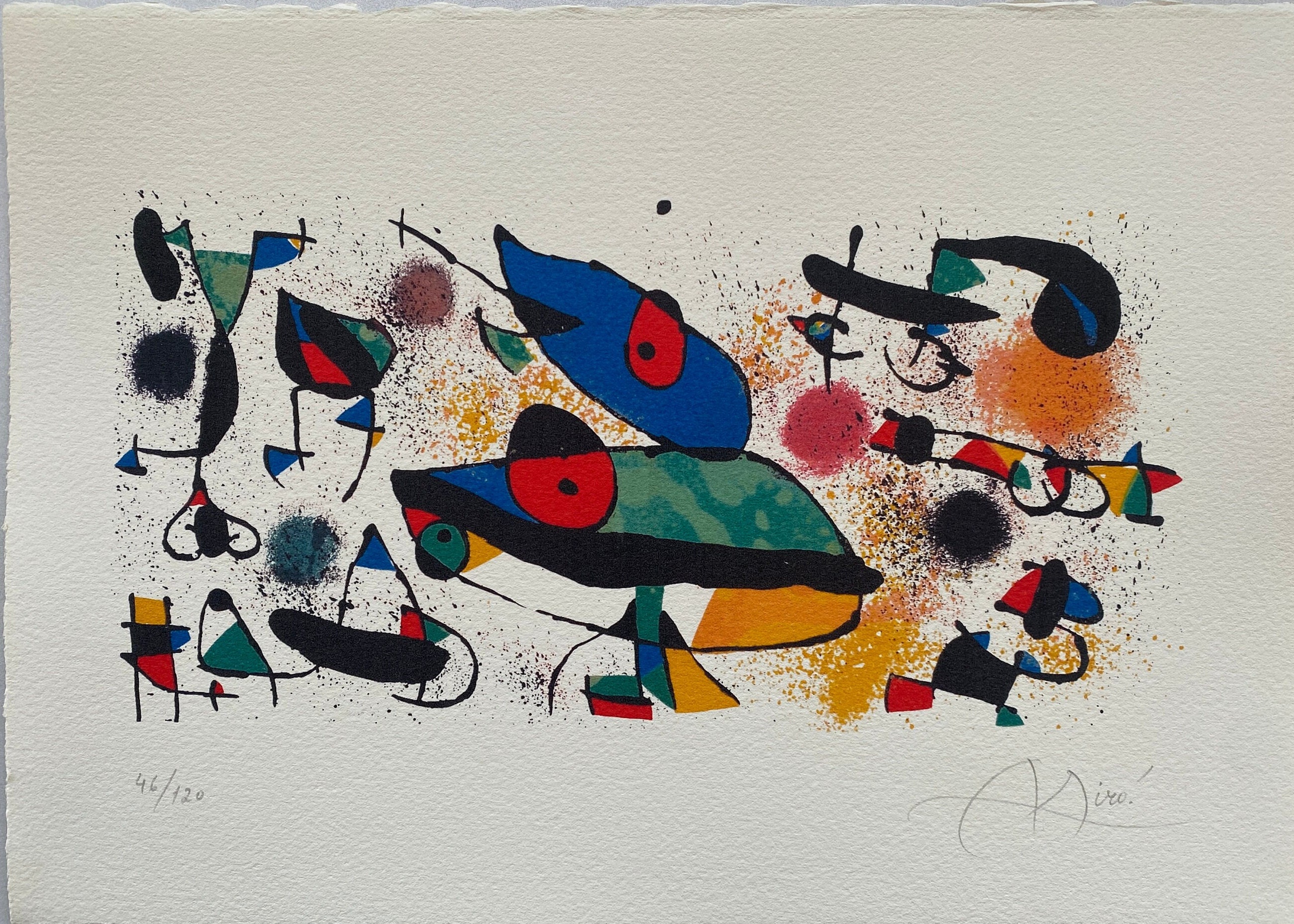 Joan Miró Lithograph Limited Edition Art Abstract Miró - Etsy