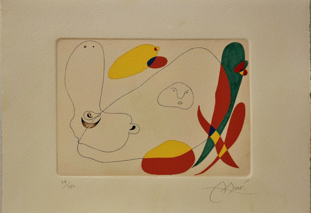 希少！Joan MIRO ジョアン・ミロのオリジナル エッチング　美品 il_1080xN.4638261830_2u75.jpg