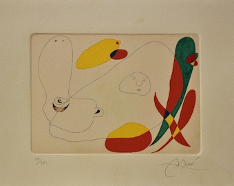 希少！Joan MIRO ジョアン・ミロのオリジナル エッチング　美品 il_340x270.4638261830_2u75.jpg