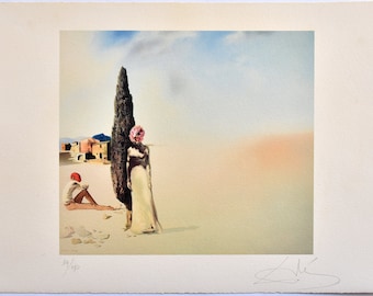 絵画　サイン有 リトグラフ 　パリ　 ウルバン 絵画.額縁.版画.リトグラフ.ウルバン・ウシェ.パリの街角