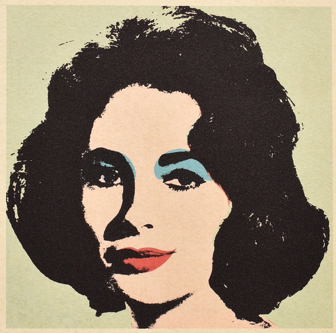 Andy Warhol Lithograph Limited Edition AP Elisabeth Taylor - Etsy