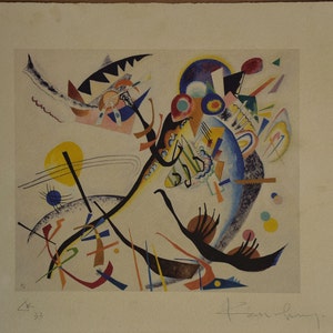 ワシリー・カンディンスキー、リトグラフ、限定版 - Etsy 日本