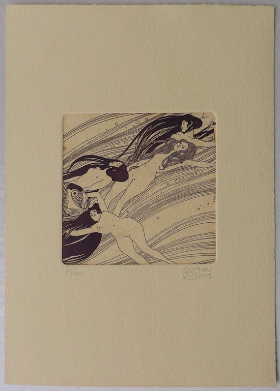 Gustav Klimt クリムト画集 Twenty-five drawings Gustav Klimt, a portfolio 