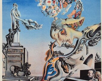 【値下げ】サルバドール・ダリ　リトグラフ絵画 サルバドール・ダリ、リトグラフ、限定版、リトグラフ、アート - Etsy 日本