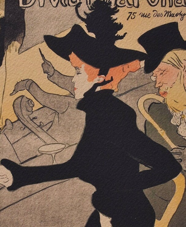 Henri de Toulouse-Lautrec, Litografia, Podpisany, Edycja