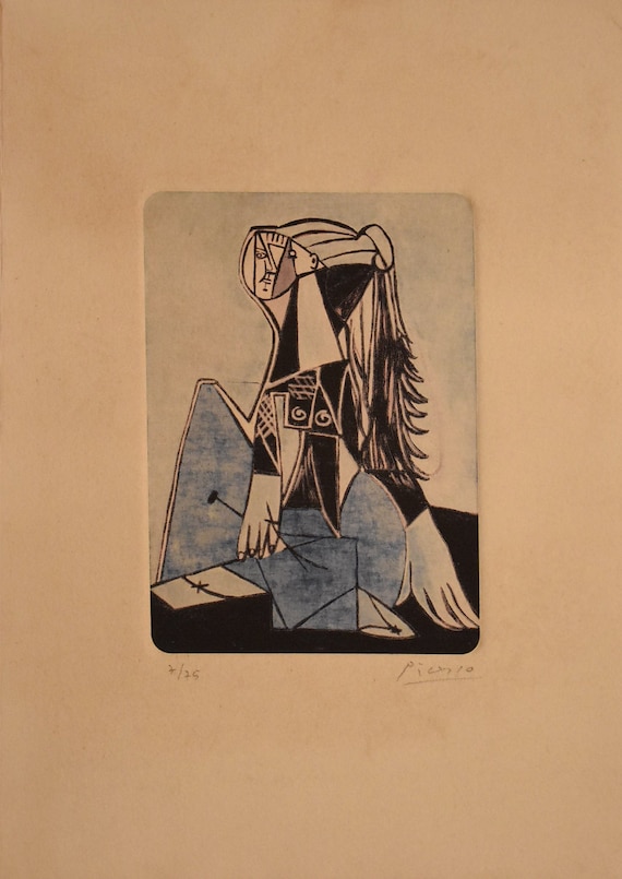 Pablo Picasso Etching on Arches paper Limited Edition