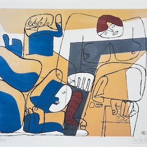 Le Corbusier, Lithograph, Limited Edition