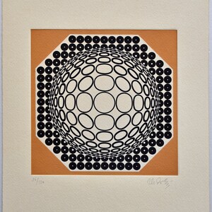 Victor Vasarely, Etching, Limited Edition, Art