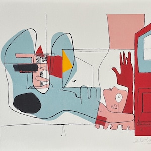 Le Corbusier, Lithograph, Limited Edition, Art Print