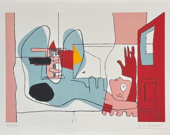 Le Corbusier, Litografía, Edición limitada, Lámina artística
