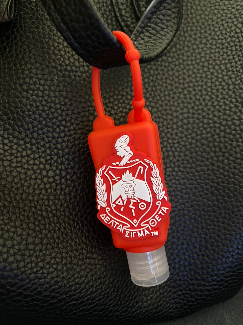 Delta Sigma Theta Hand Sanitizer Case and Holder