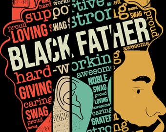 Black Father Day Png - Etsy