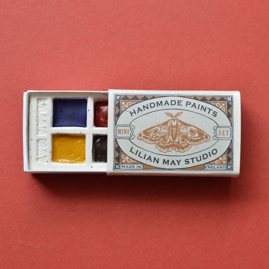 Handmade Watercolour Matchbox Paint Set Art Gift for Her Art Etsy