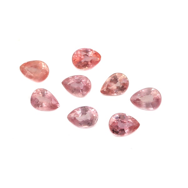 Padparadscha Sapphire | Rare Gemstone | Natural Gemstone | September Birthstone | Padmaraga | Making for Jewelry | Gift for her | (CADS16)