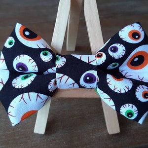 Halloween Dog Bowtie, Puppy Bow, Pet bowtie, colorful bows, Dog bowties, Cat Collar Bow Tie, Dog Accessories, Matching Bandana available