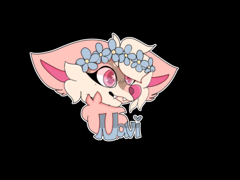 Digital Fursona badges Custom badges of your Oc/'s!