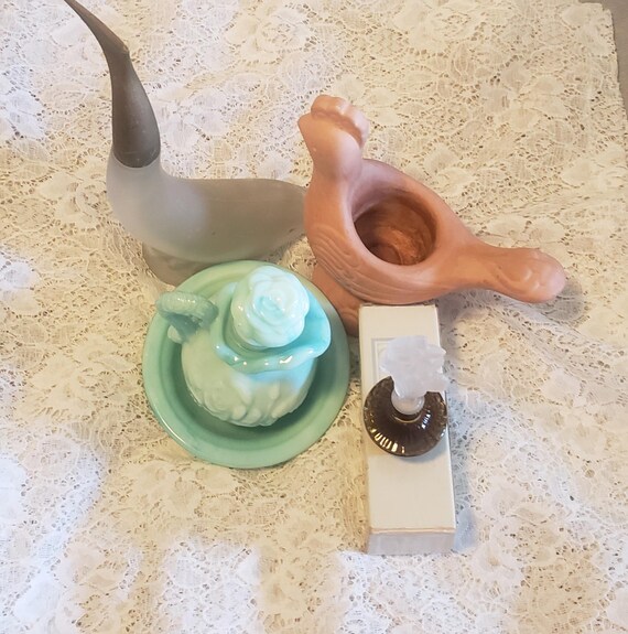 Vintage Avon, Avon collectibles, Avon bottles, Avon ceramic, Avon, Perfume Avon, Avon Dolphin, Avon pitcher, Avon bird, Collectibles
