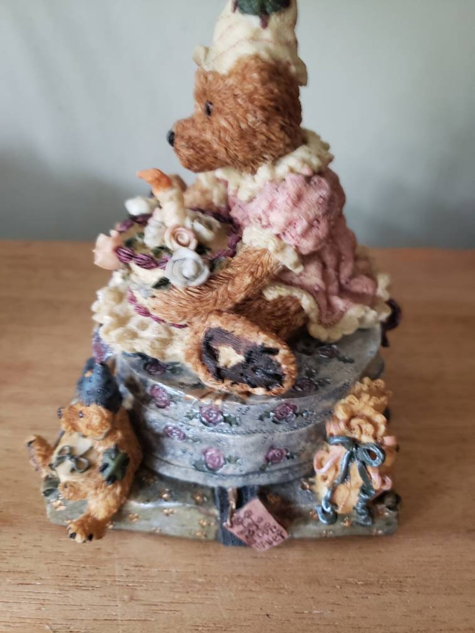 Vintage Music Box,boyd Music Box, Happy Birthday Music Box, Bear Music