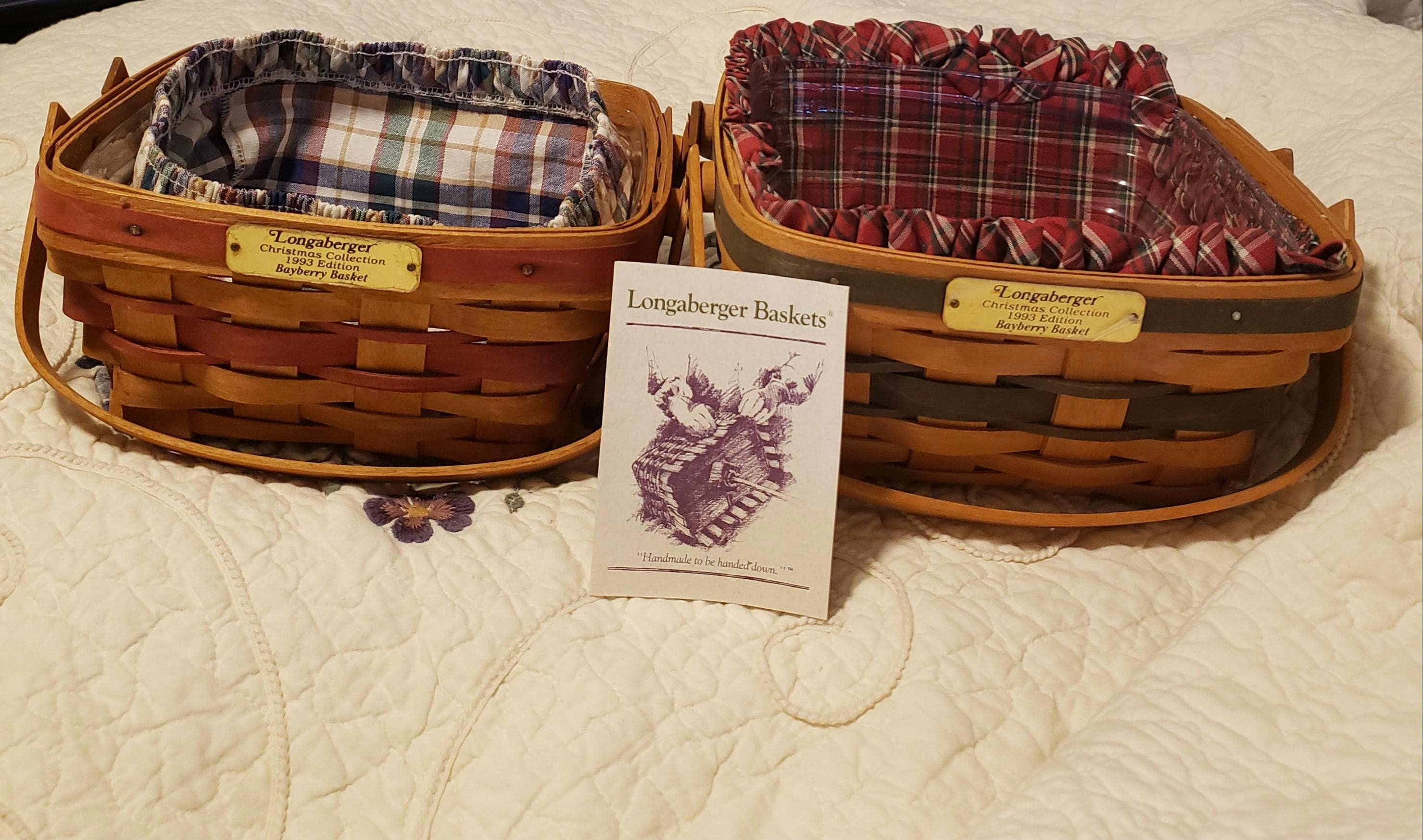 Longaberger Large Picnic Basket - Etsy