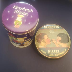 Vintage Hershey Tins - Etsy