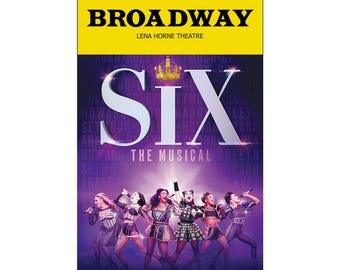 Broadway-showposters 12 x 18 20 x 30 24 x 36 | Zes: slecht, show naar keuze