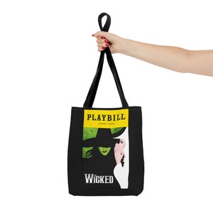 Broadway Program Tote Bag | Playbill Art | Musical Theater Gift | Gift for Actor | Drama kid gift | Six Musical | Les Miserables