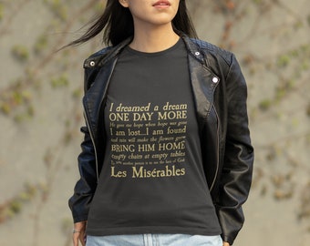 Les Miserables T-Shirt | Musiktheater Geschenk