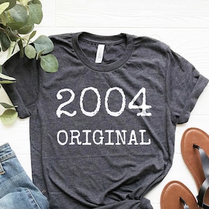 21st Birthday T-Shirt, Original 2004, Funny 21st Birthday Shirt, 21st Birthday Gift, 21st Birthday Girl Shirt, 2004 Shirt