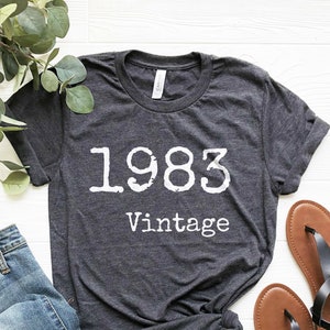 42.Geburtstag T-Shirt, Vintage 1983, lustiges 42.Geburtstag Shirt, 42.Geburtstag Geschenk, Frauen 42.Geburtstag Shirt, 1983 Shirt