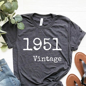 74th Birthday T-Shirt, Vintage 1951, Funny 74th Birthday Shirt, 74th Birthday Gift, Women 74th Birthday Shirt, 1951 Shirt