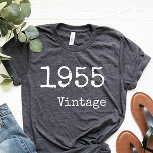 70th Birthday T-Shirt, Vintage 1955, Funny 70th Birthday Shirt, 70th Birthday Gift, Women 70th Birthday Shirt, 1955 Shirt