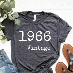 59th Birthday T-Shirt, Vintage 1966, Funny 59th Birthday Shirt, 59th Birthday Gift, Women 59th Birthday Shirt, 1966 Shirt