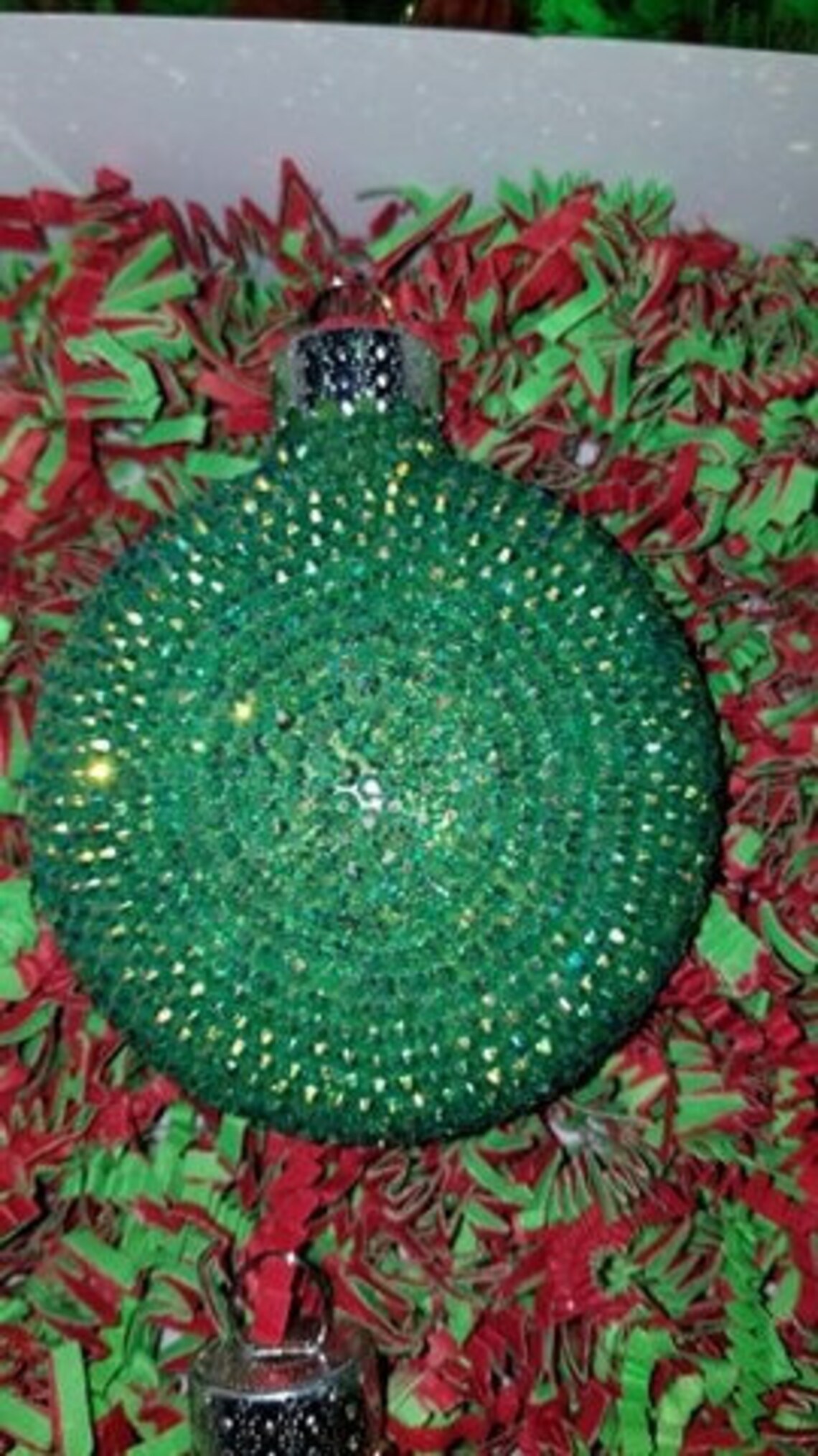 Christmas OrnamentBling OrnamentRhinestone OrnamentHoliday Etsy