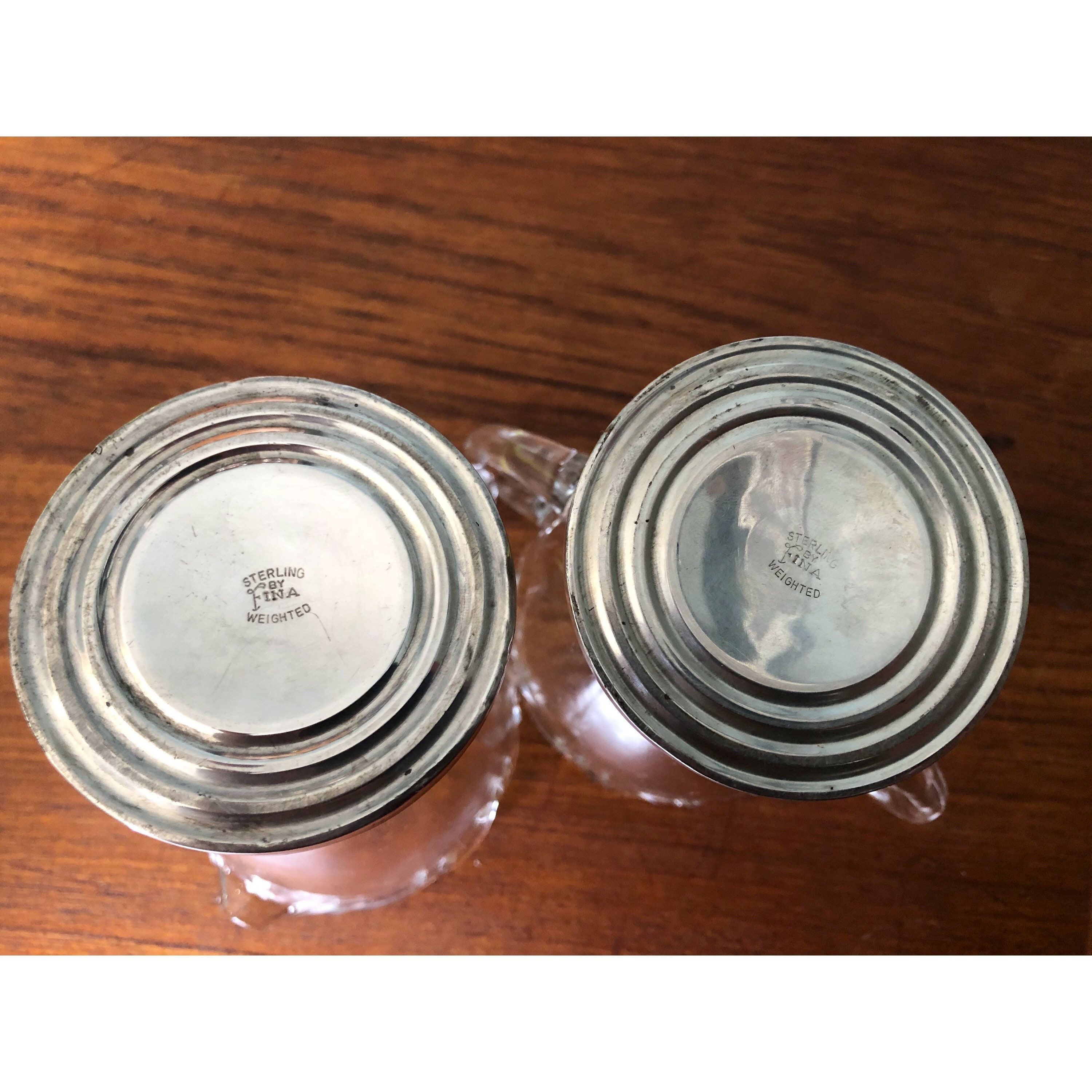 Vintage Sugar & Creamer Set Coffee and Tea Service Glass and Etsy