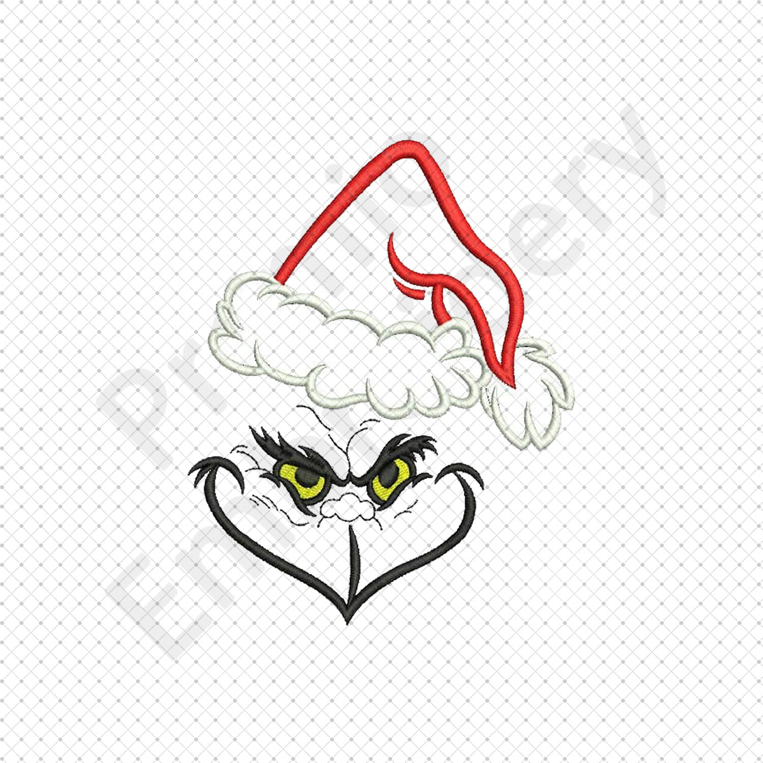 Grinch Embroidery Design Christmas Angry Face Grinch Sketch - Etsy Grinch Embroidery Design Christmas Angry Face Grinch Sketch - Etsy