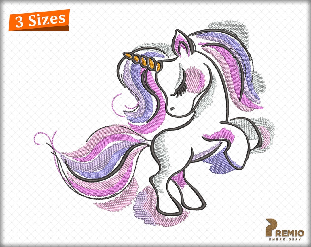 Unicorn Design, Unicorn Embroidery Design, Unicorn Machine Embroidery ...