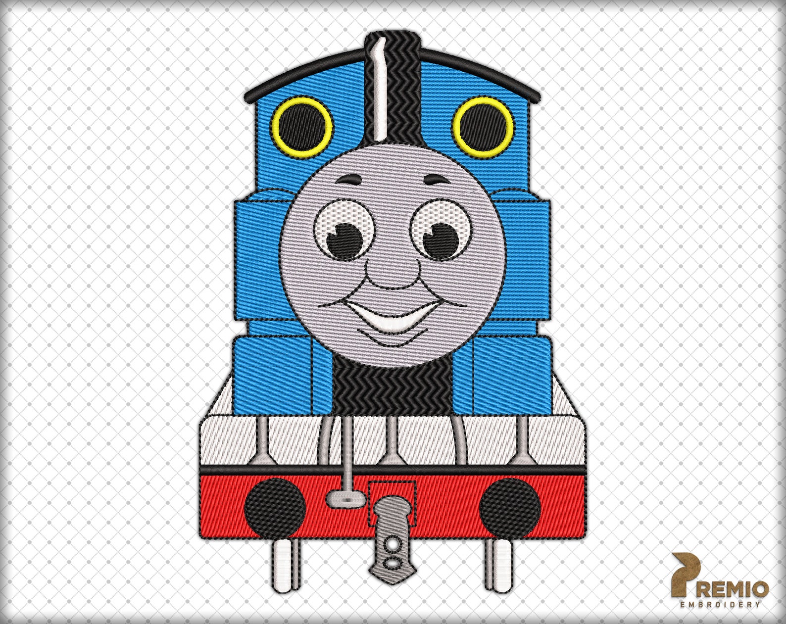 Find Stylish Free Thomas The Train Embroidery Designs Picture PES Format