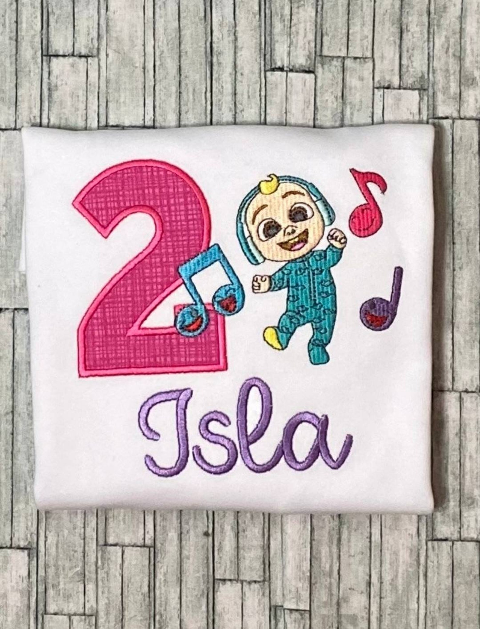 JJ Embroidery Design Baby Johny Etsy Ireland