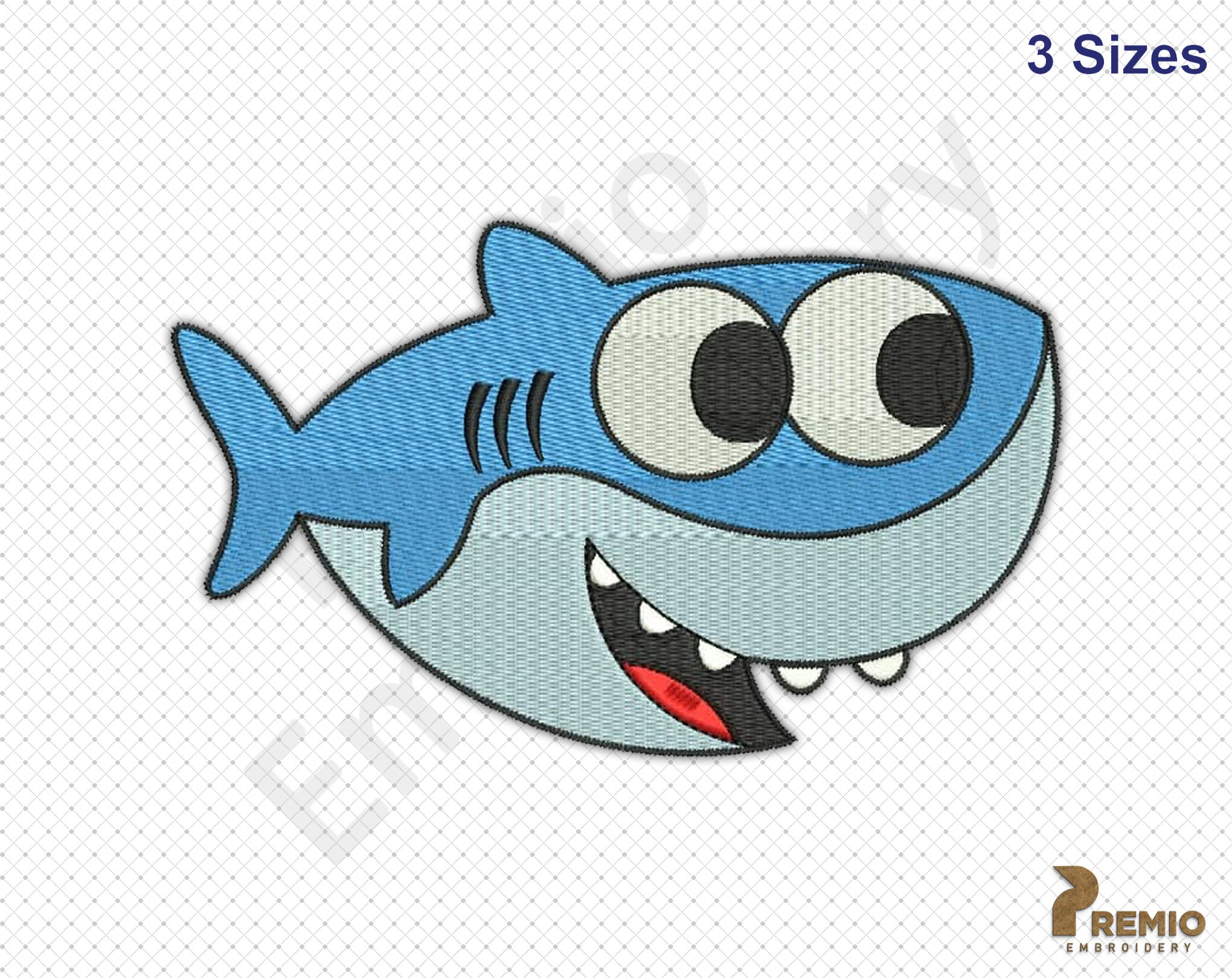 Cocomelon Baby Shark Embroidery Designs Shark Embroidery - Etsy Denmark