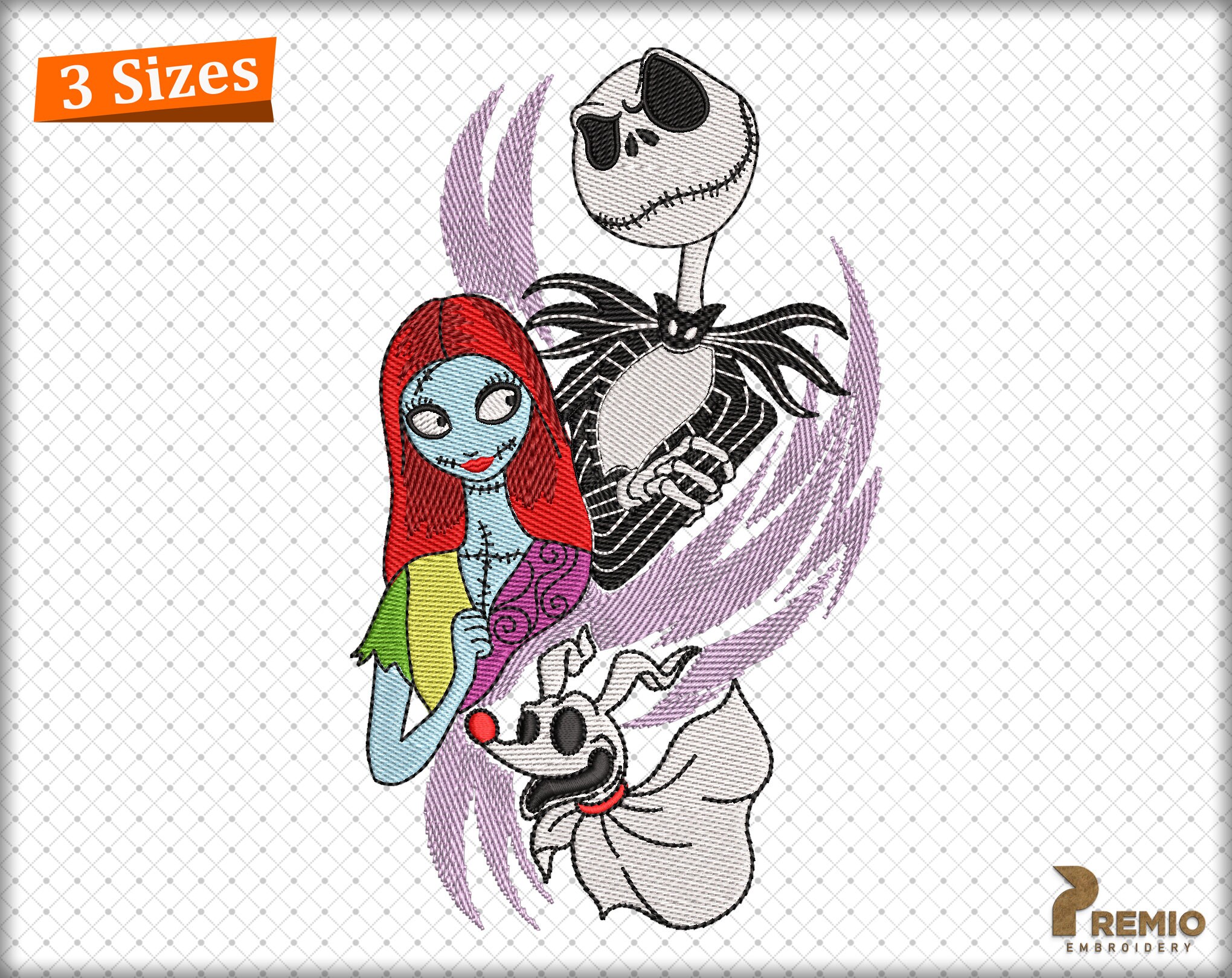 Halloween Embroidery Designs for Machine Jack Skelleton - Etsy
