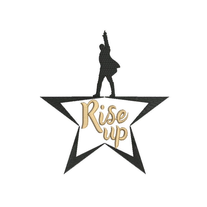 Hamilton Embroidery Hamilton Rise up Embroidery Designs Etsy Australia