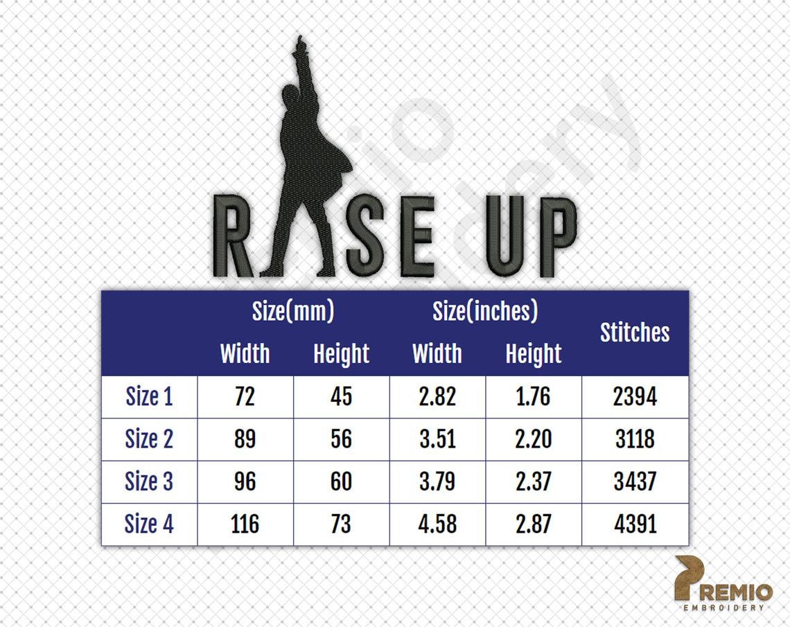 Hamilton Embroidery Design Hamilton Logo Embroidery Hamilton Etsy UK