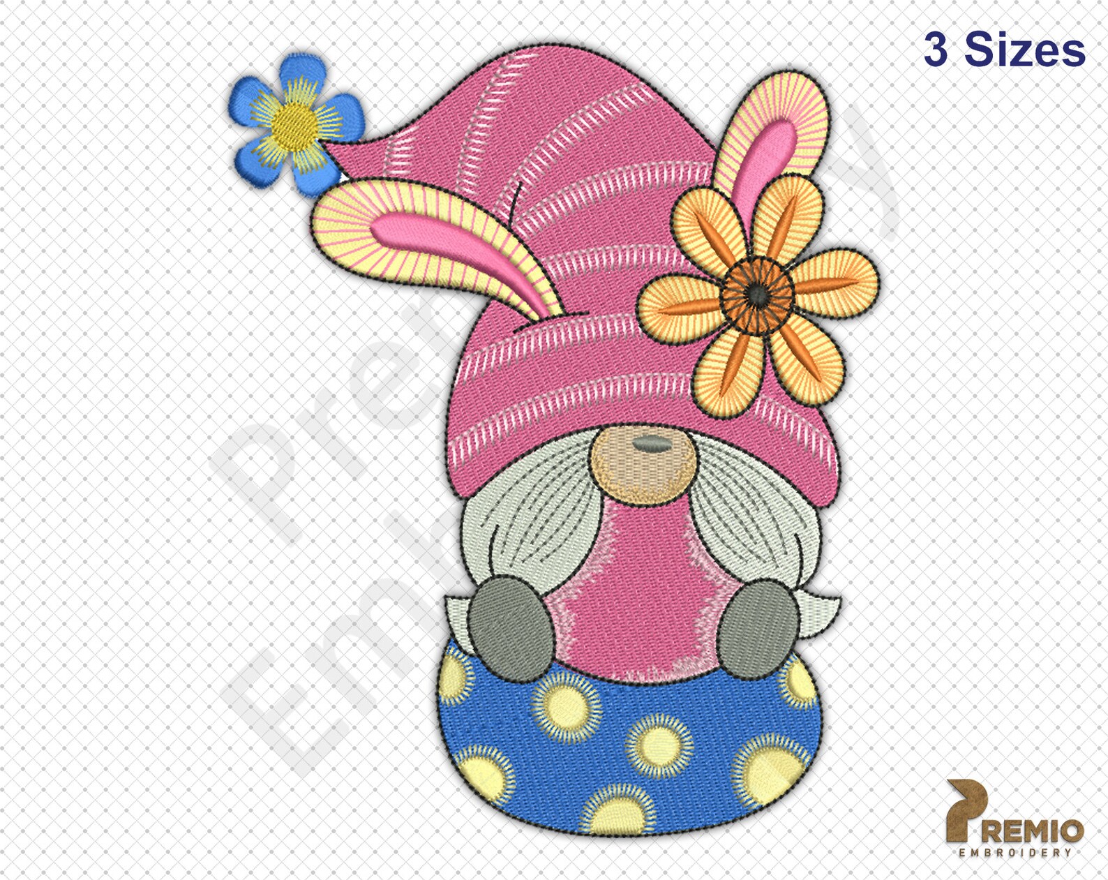 Easter gnome embroidery nwcvqs easter gnomes embroidery  etsy Easter gnome embroidery nwcvqs easter gnomes embroidery  etsy