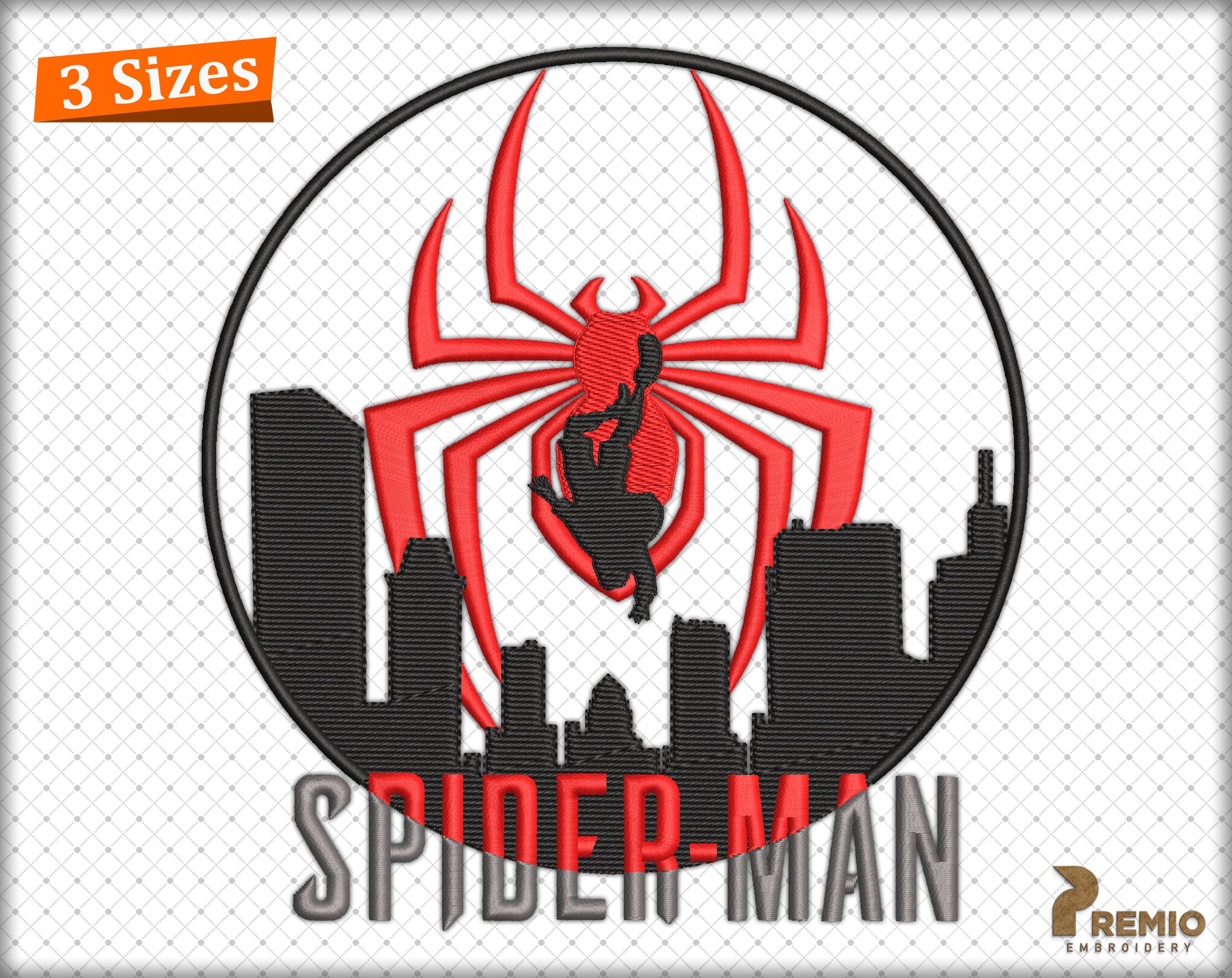 Miles Morales Spiderman Embroidery Design Spiderman - Etsy