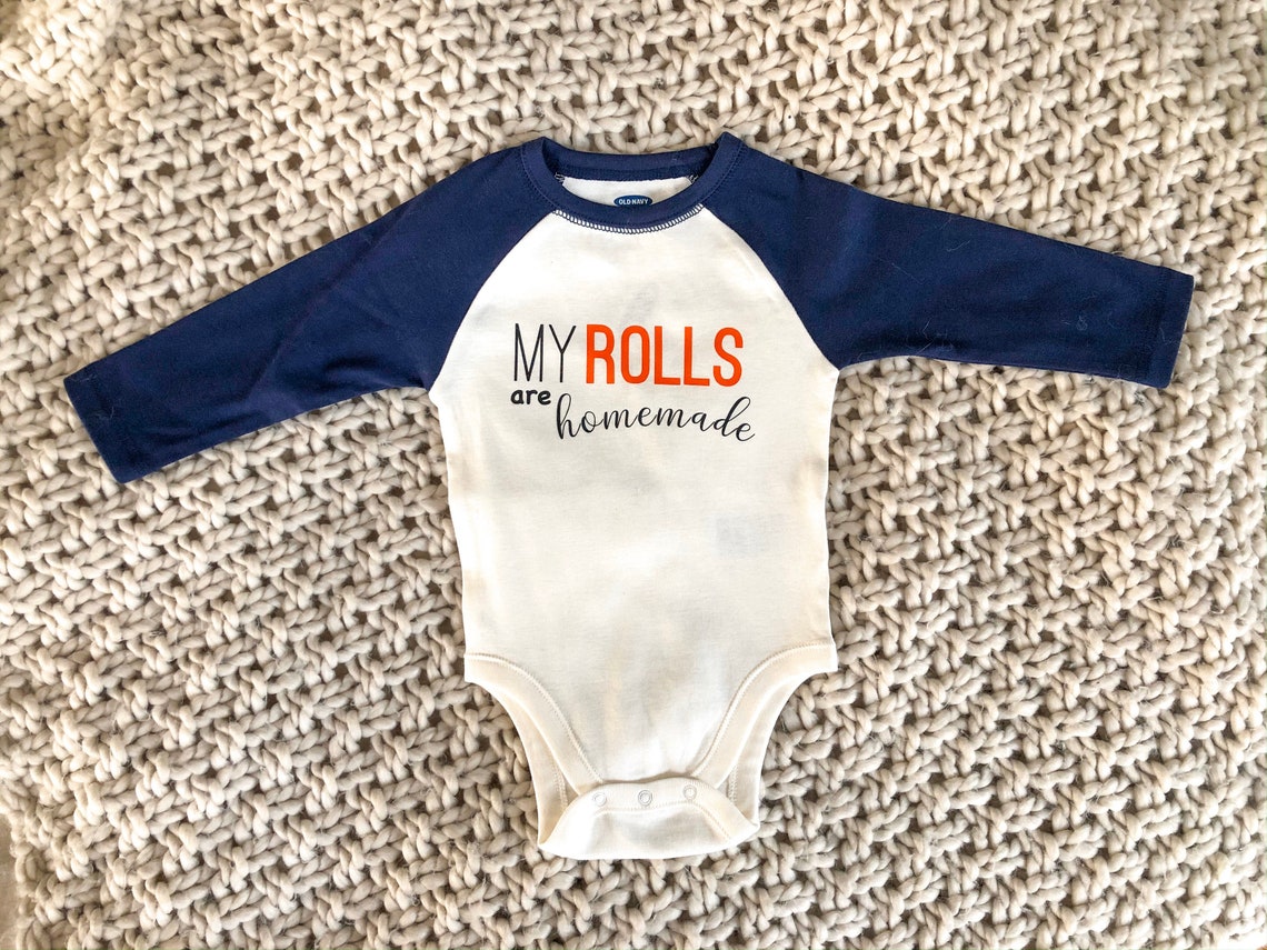These Rolls Are Homemade Onesie Etsy