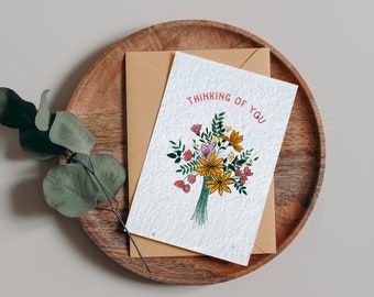 Thinking of You / With Sympathy Plantable Seed Card