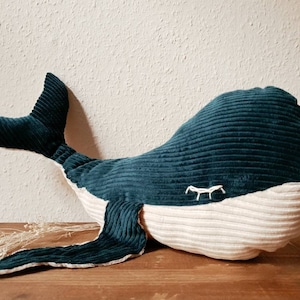 Cuddly toy whale 50 cm